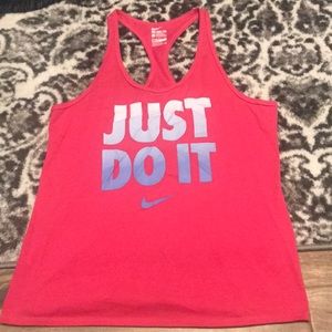 Nike drifit racerback tank top